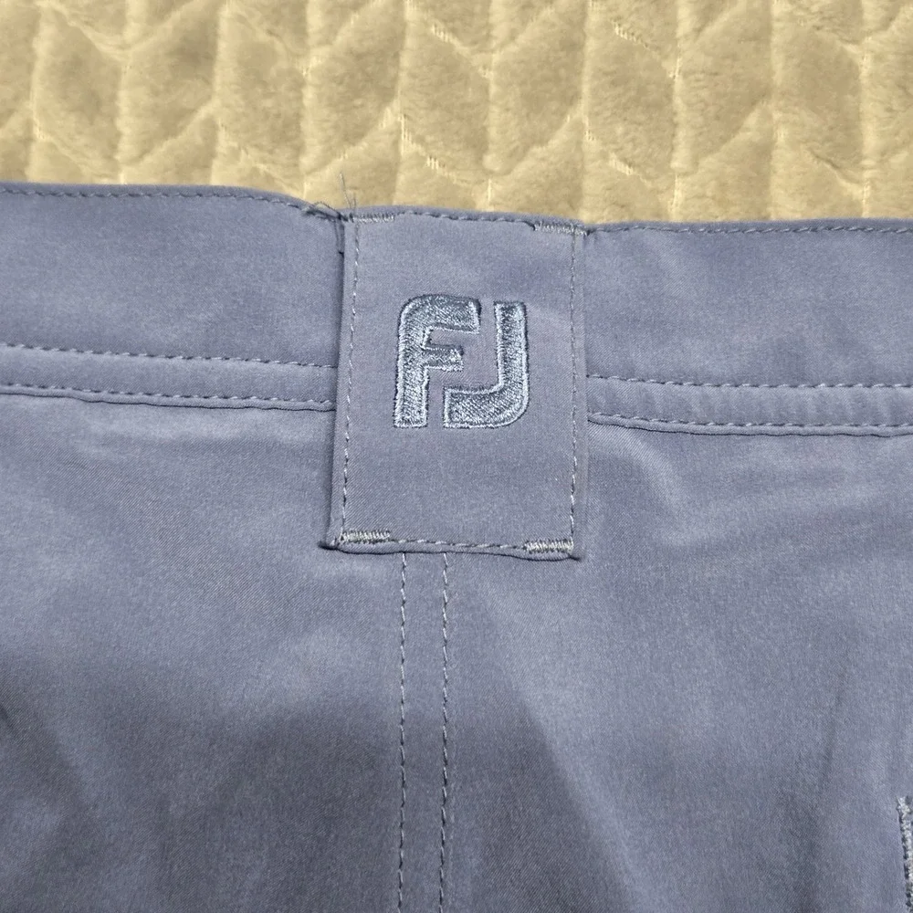 2 FJ Footjoy Golf‎ Shorts Mens 40 Blue Pink Performance Golf Active Athletic